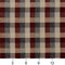Oxblood - Blue,Red & Burgundy Check & Houndstooth,Plaid Upholstery Fabric 54 Inches"
